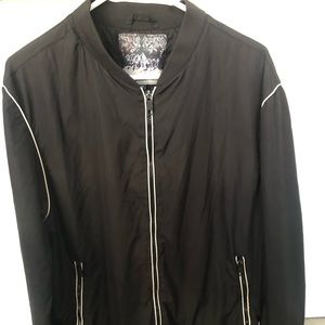 Whispering Smith Men’s Black Polyester Jacket Size XL